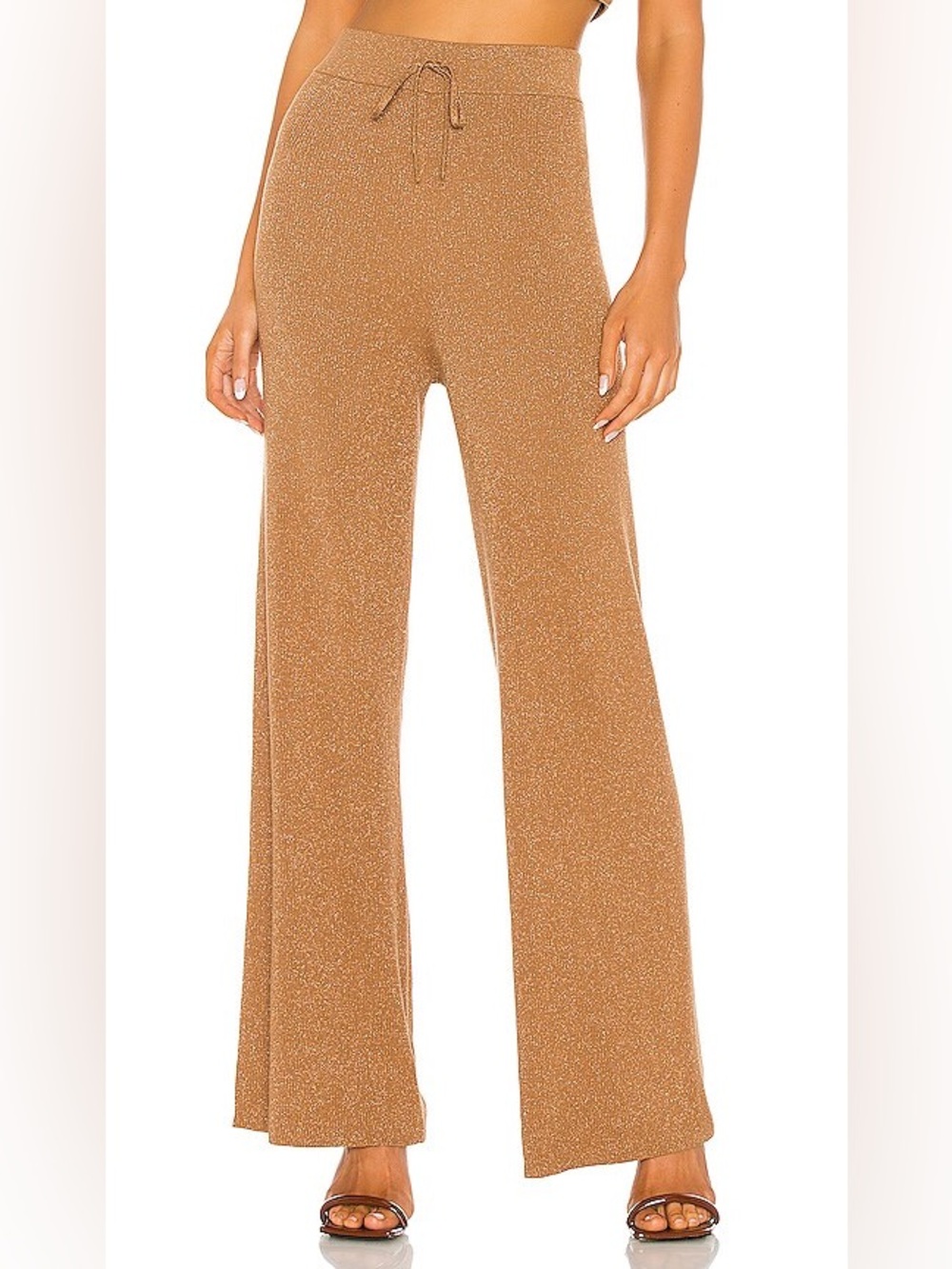 A.L.C. Quentin Ribbed Wide Leg Pant